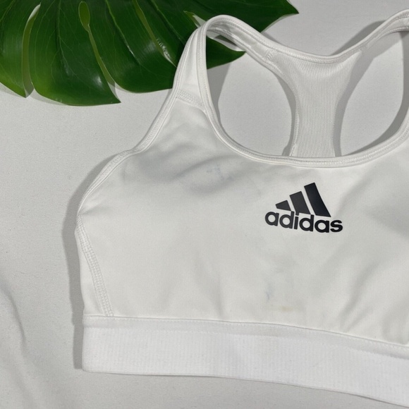 NWD Adidas [ Small ] Don't‎ Rest Alphaskin Racerback Sports Bra White - Picture 5 of 12